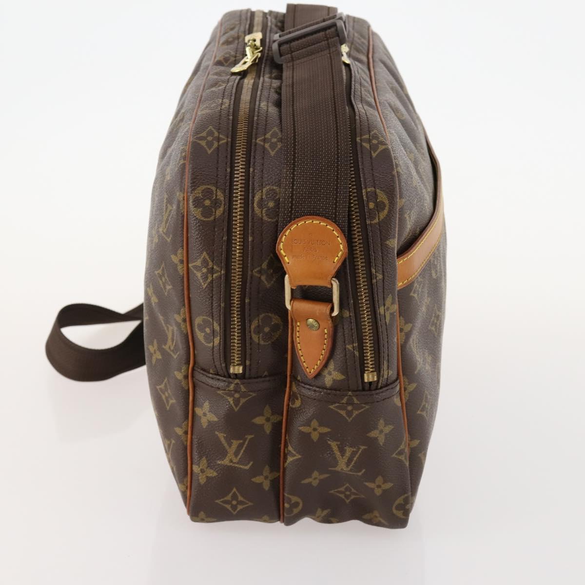 LOUIS VUITTON Monogram Reporter GM Shoulder Bag M45252 LV Auth 170965