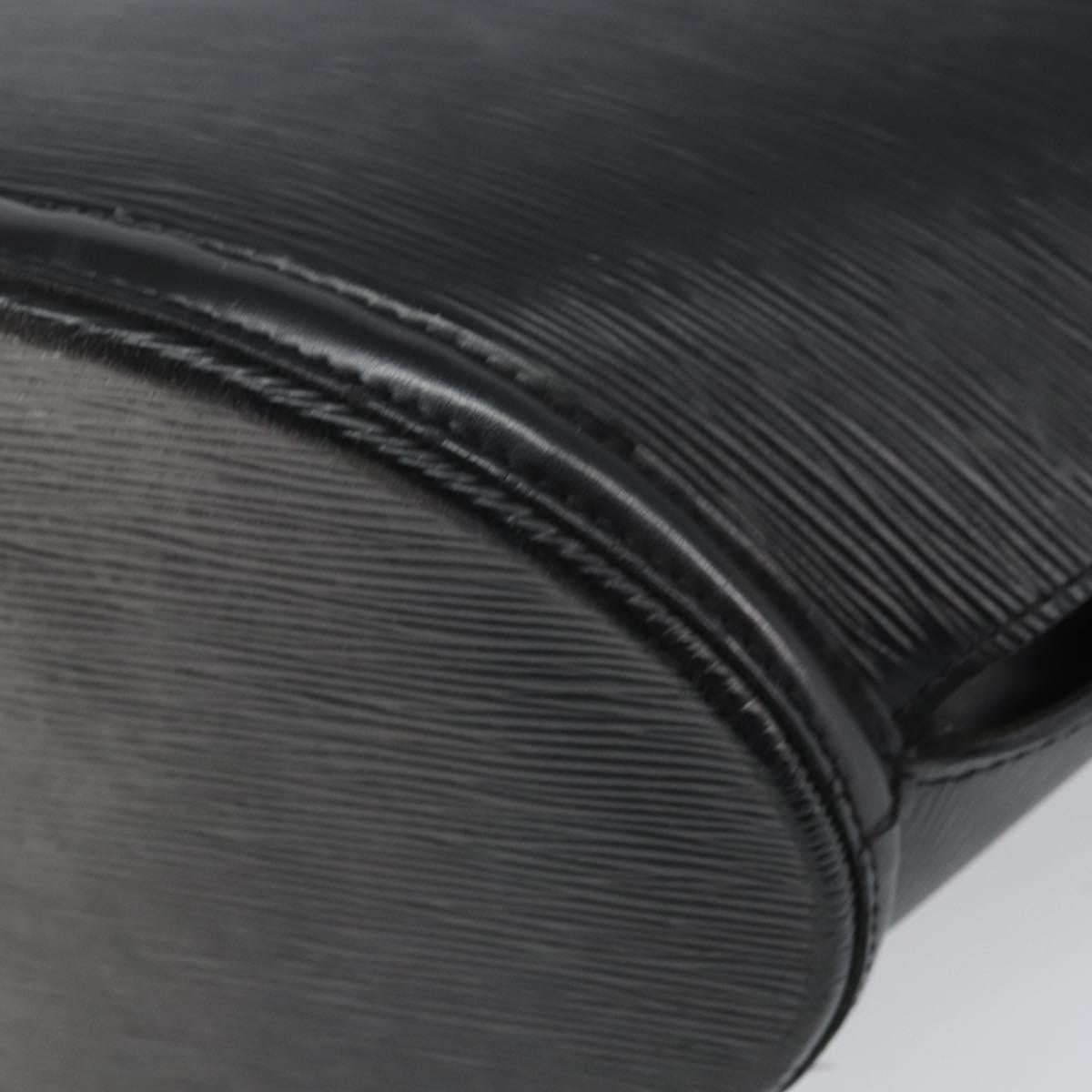 LOUIS VUITTON Epi Saint Jacques Shopping Bag Black M52262 LV Auth 170987