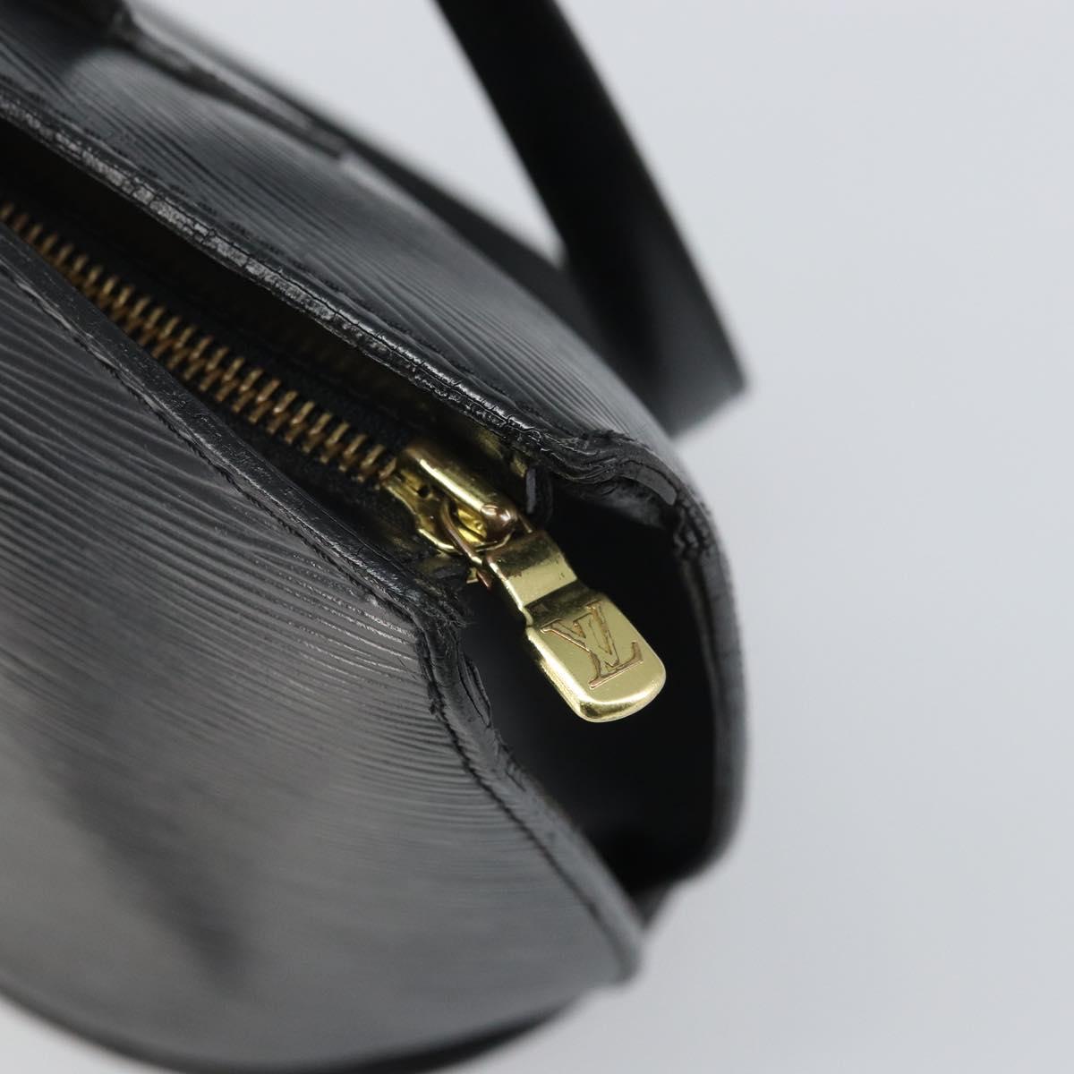 LOUIS VUITTON Epi Saint Jacques Shopping Bag Black M52262 LV Auth 170987