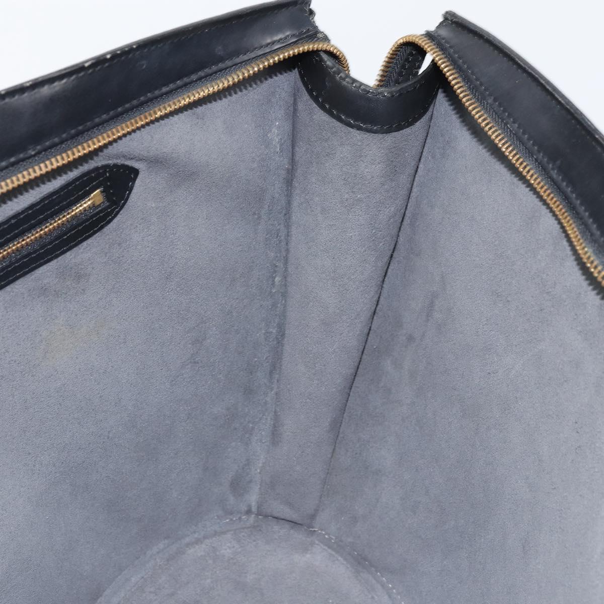 LOUIS VUITTON Epi Saint Jacques Shopping Bag Black M52262 LV Auth 170987