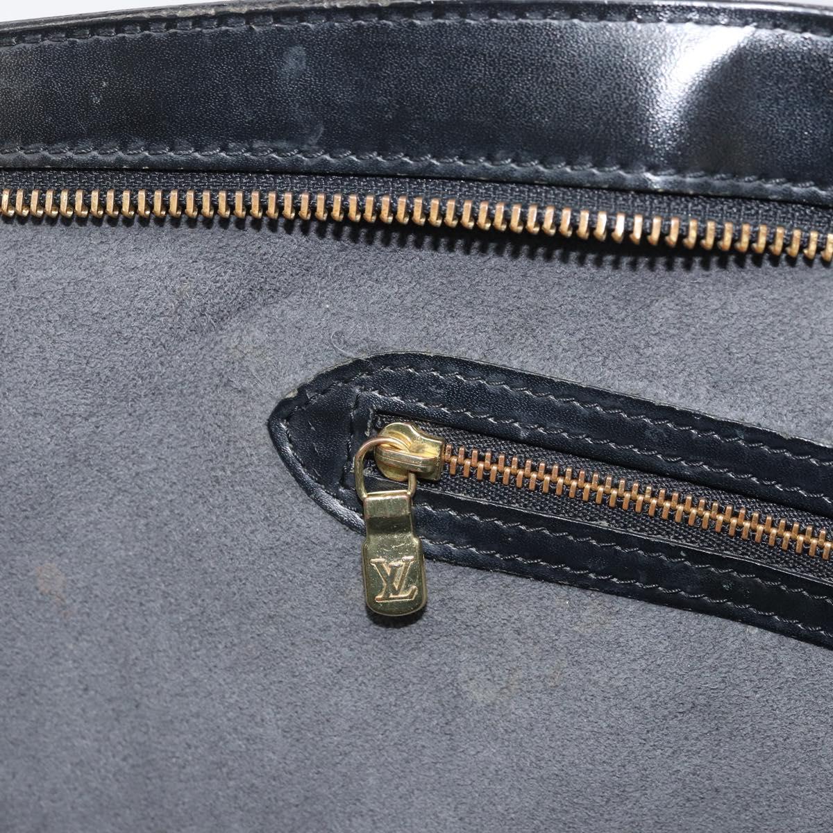 LOUIS VUITTON Epi Saint Jacques Shopping Bag Black M52262 LV Auth 170987