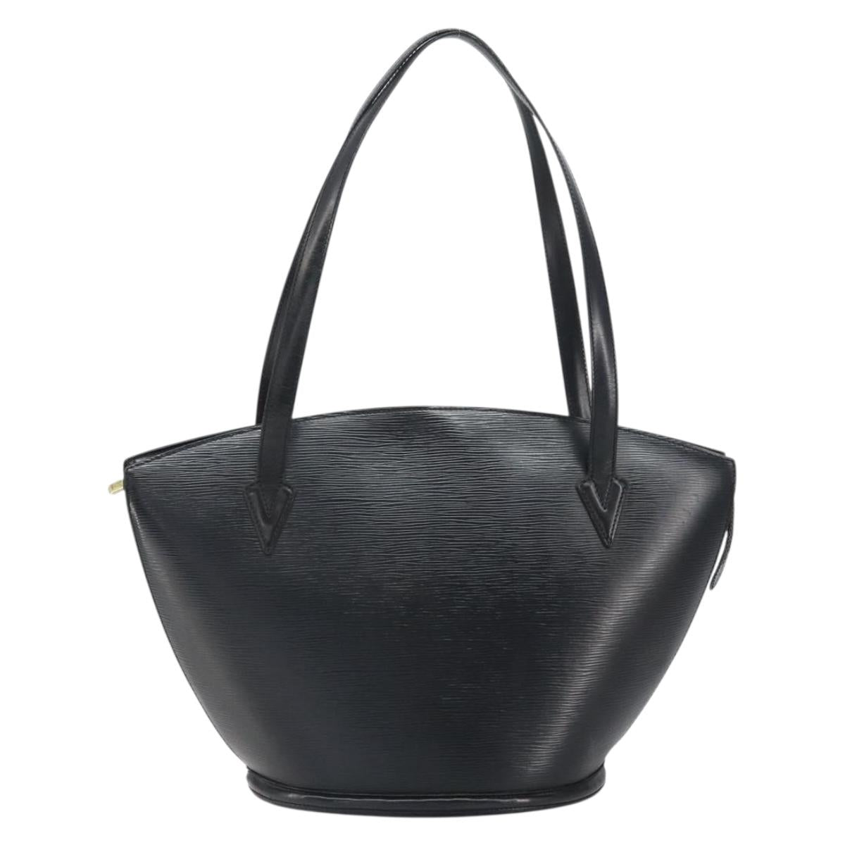 LOUIS VUITTON Epi Saint Jacques Shopping Bag Black M52262 LV Auth 170987