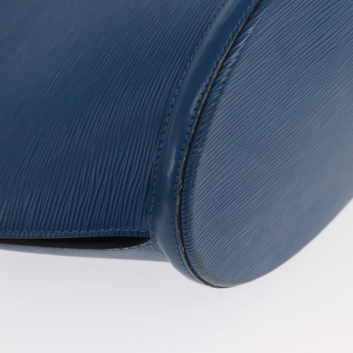 LOUIS VUITTON Epi Saint Jacques Shopping Shoulder Bag Blue M52275 LV Auth 170988