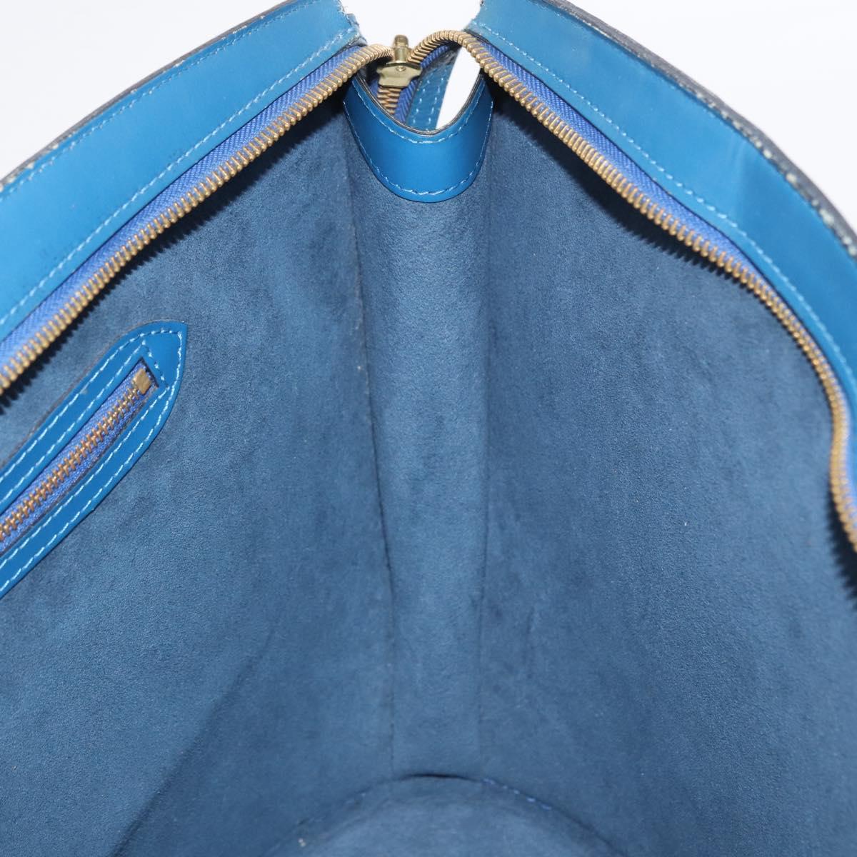LOUIS VUITTON Epi Saint Jacques Shopping Shoulder Bag Blue M52275 LV Auth 170988