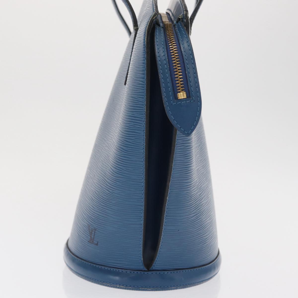 LOUIS VUITTON Epi Saint Jacques Shopping Shoulder Bag Blue M52275 LV Auth 170988