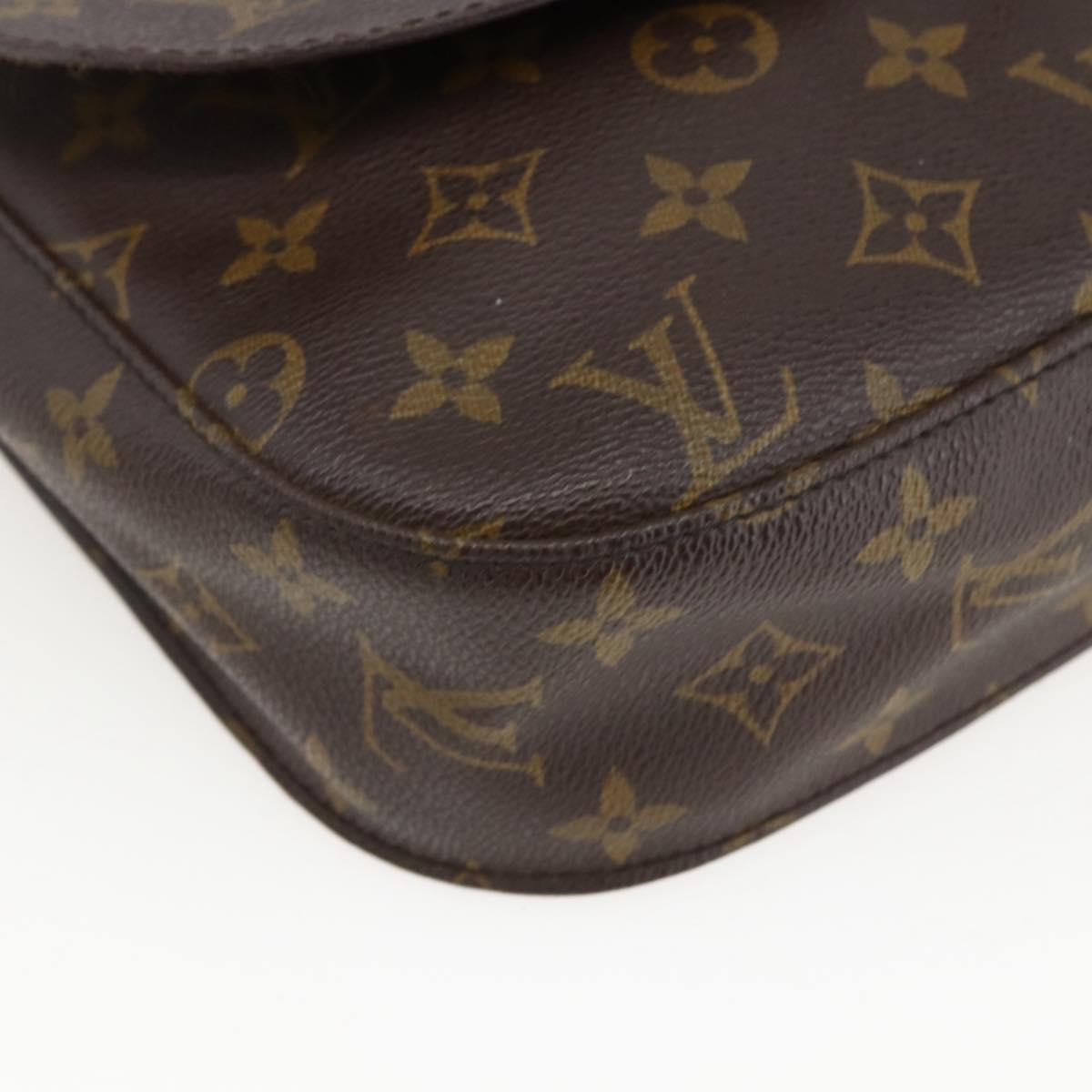 LOUIS VUITTON Monogram Saint Cloud GM Shoulder Bag M51242 LV Auth 171008