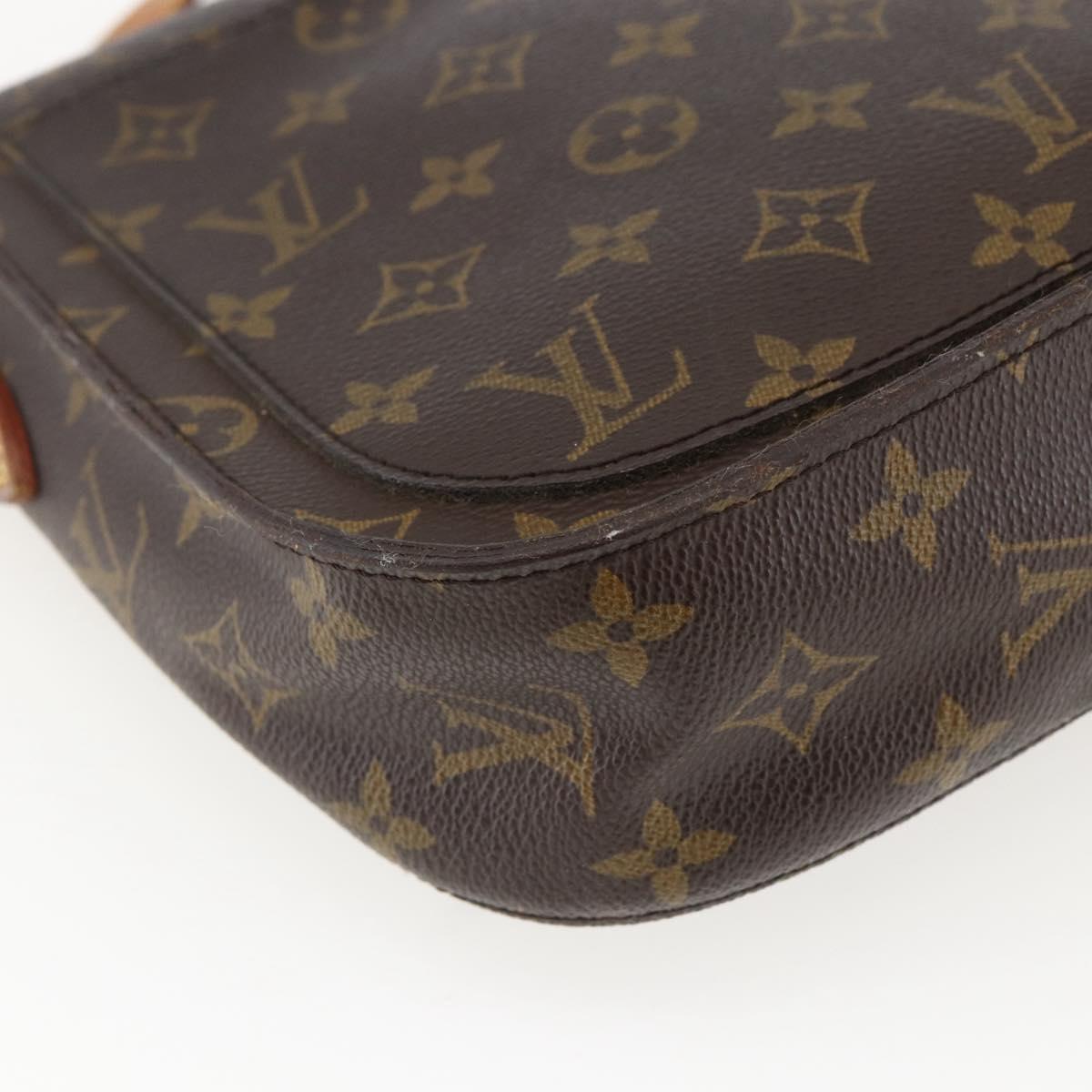 LOUIS VUITTON Monogram Saint Cloud GM Shoulder Bag M51242 LV Auth 171008