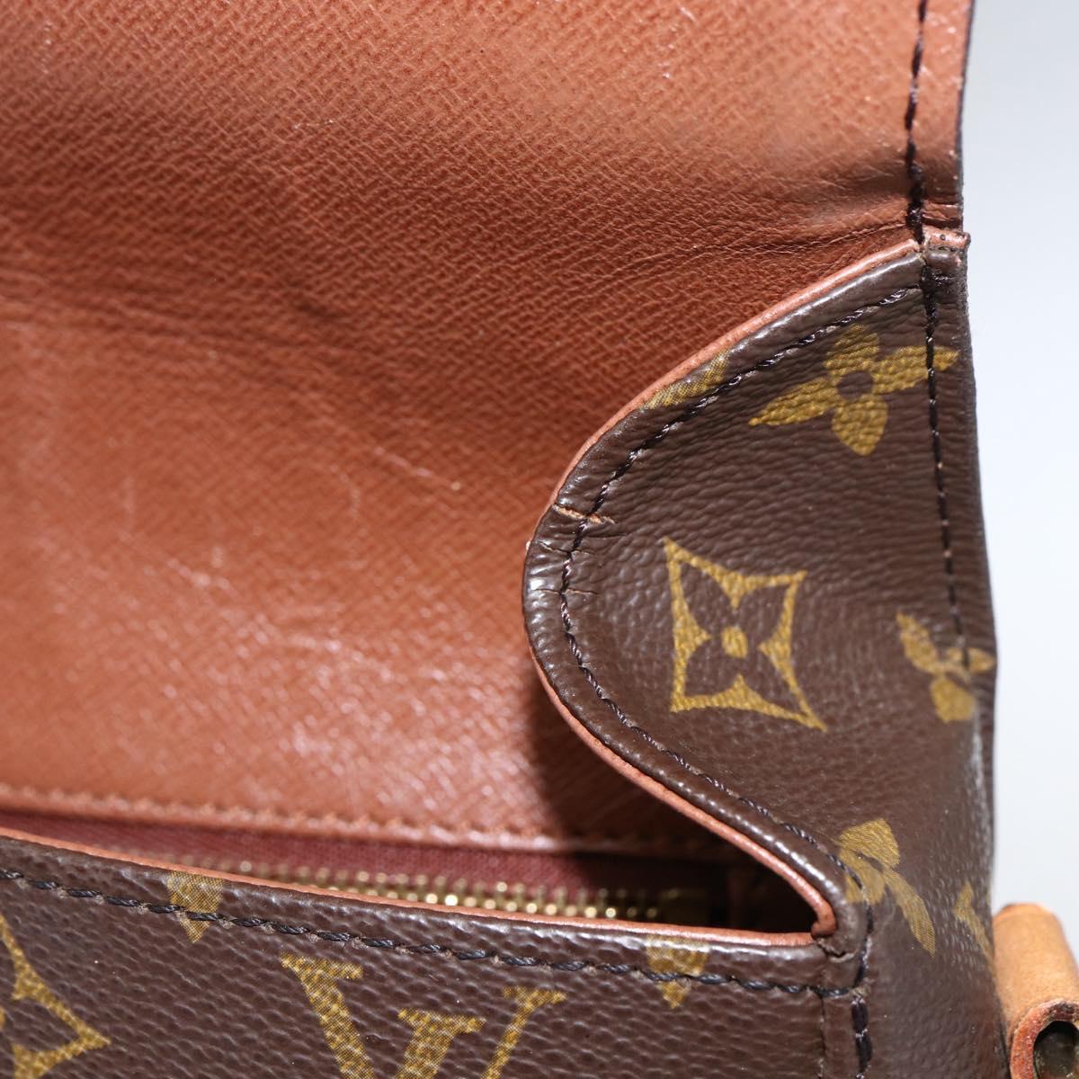 LOUIS VUITTON Monogram Saint Cloud GM Shoulder Bag M51242 LV Auth 171008