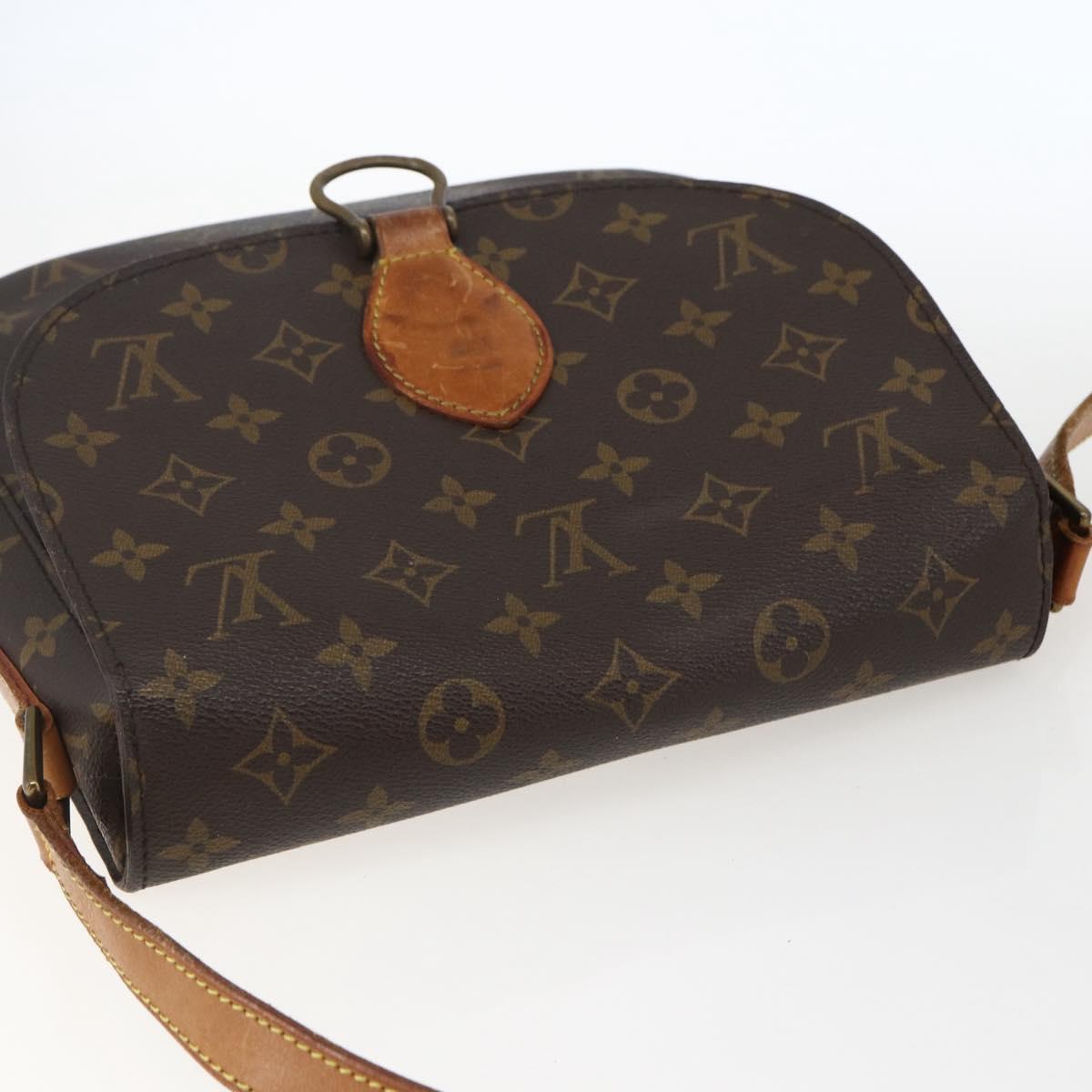 LOUIS VUITTON Monogram Saint Cloud GM Shoulder Bag M51242 LV Auth 171008