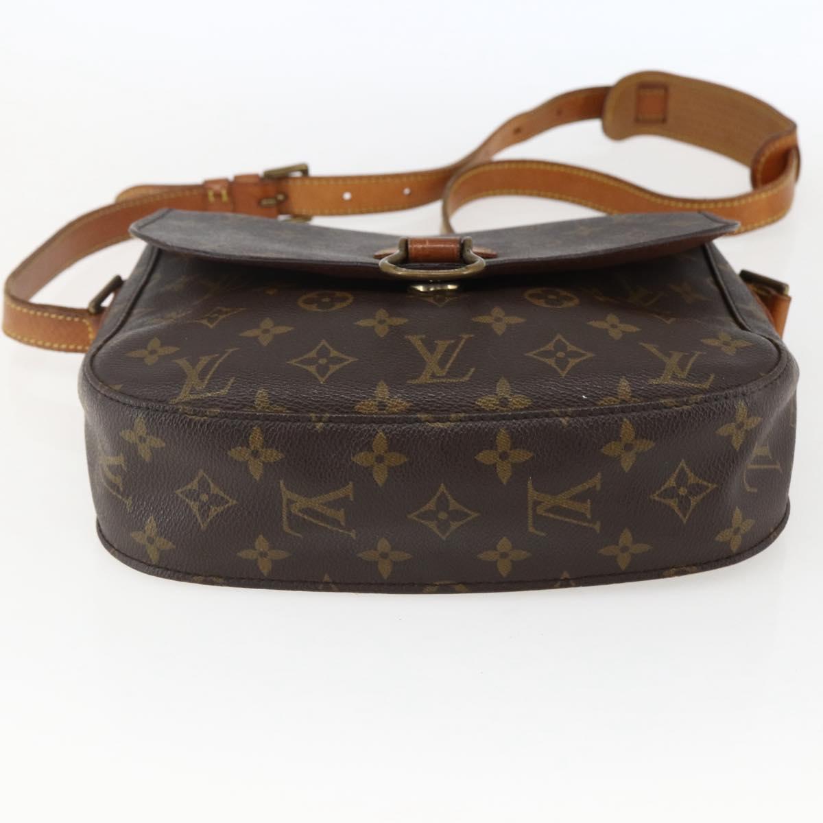LOUIS VUITTON Monogram Saint Cloud GM Shoulder Bag M51242 LV Auth 171008