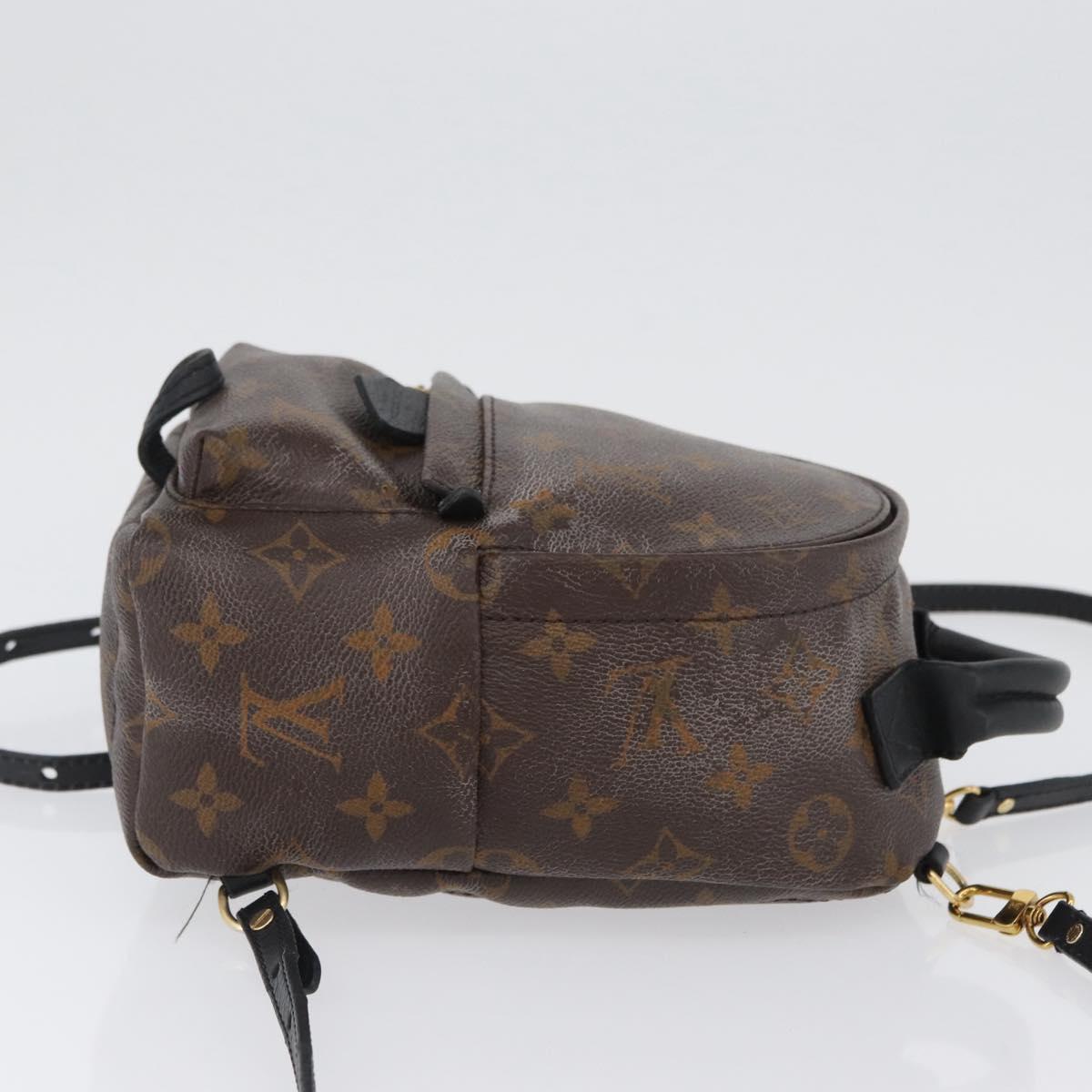 LOUIS VUITTON Monogram Palm Springs MINI Backpack M44873 LV Auth 171013