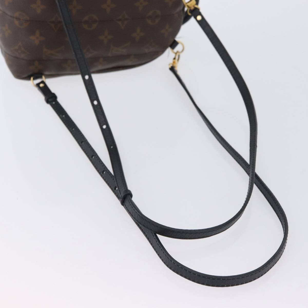 LOUIS VUITTON Monogram Palm Springs MINI Backpack M44873 LV Auth 171013