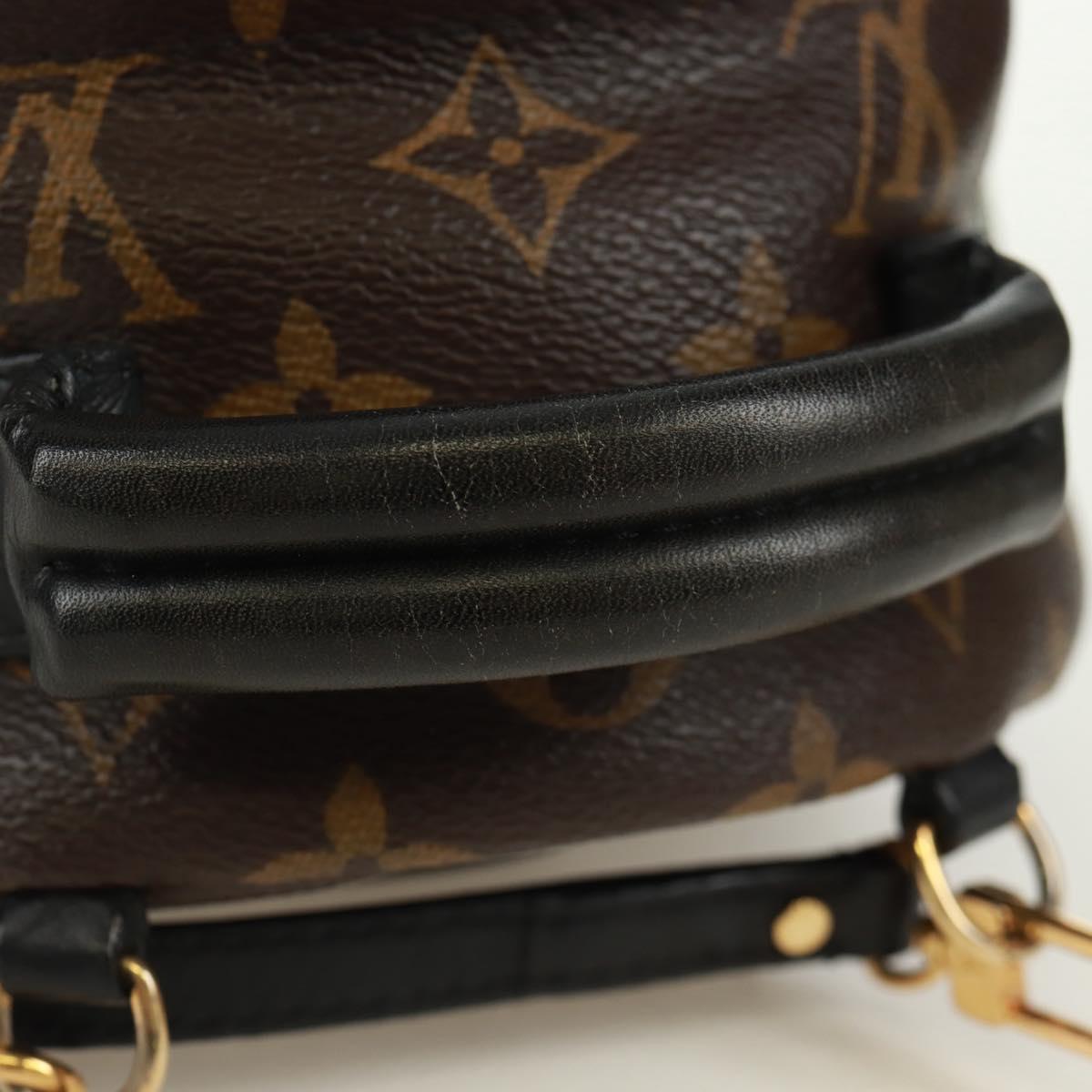 LOUIS VUITTON Monogram World Tour Palm Springs Shoulder Bag M42971 Auth 171014V