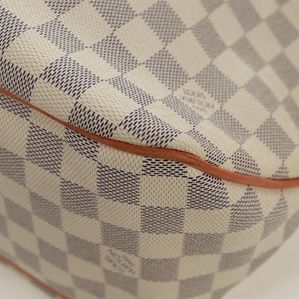 LOUIS VUITTON Damier Azur Delightful MM Shoulder Bag N41448 LV Auth 171015V
