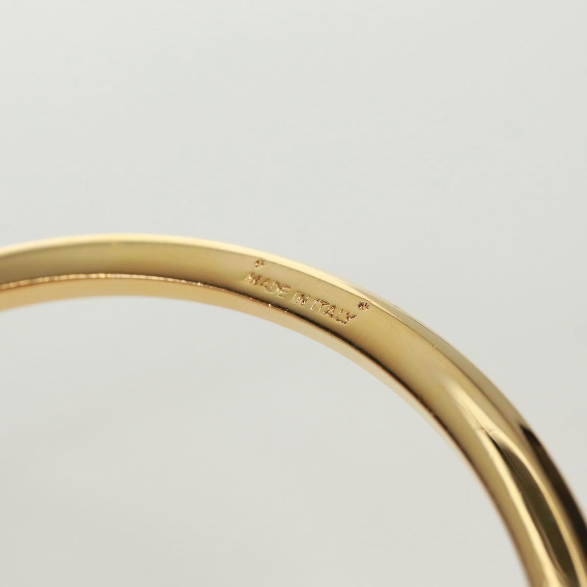 Salvatore Ferragamo Hand Bag Leather White Gold Auth 171023A