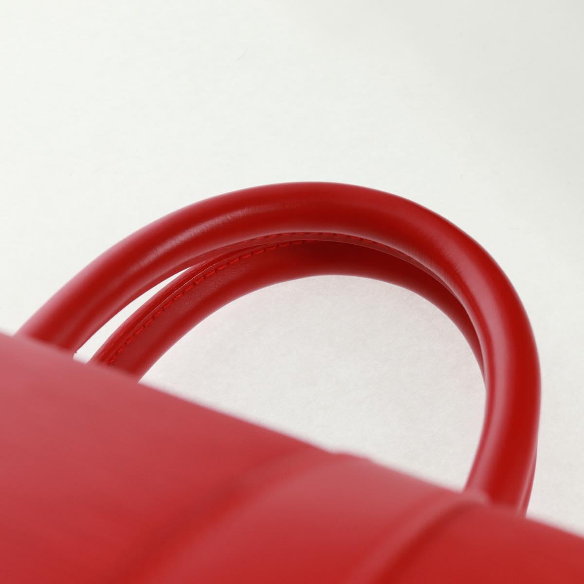 LOUIS VUITTON Epi Keepall 45 Boston Bag Red M42977 LV Auth 171030SAV