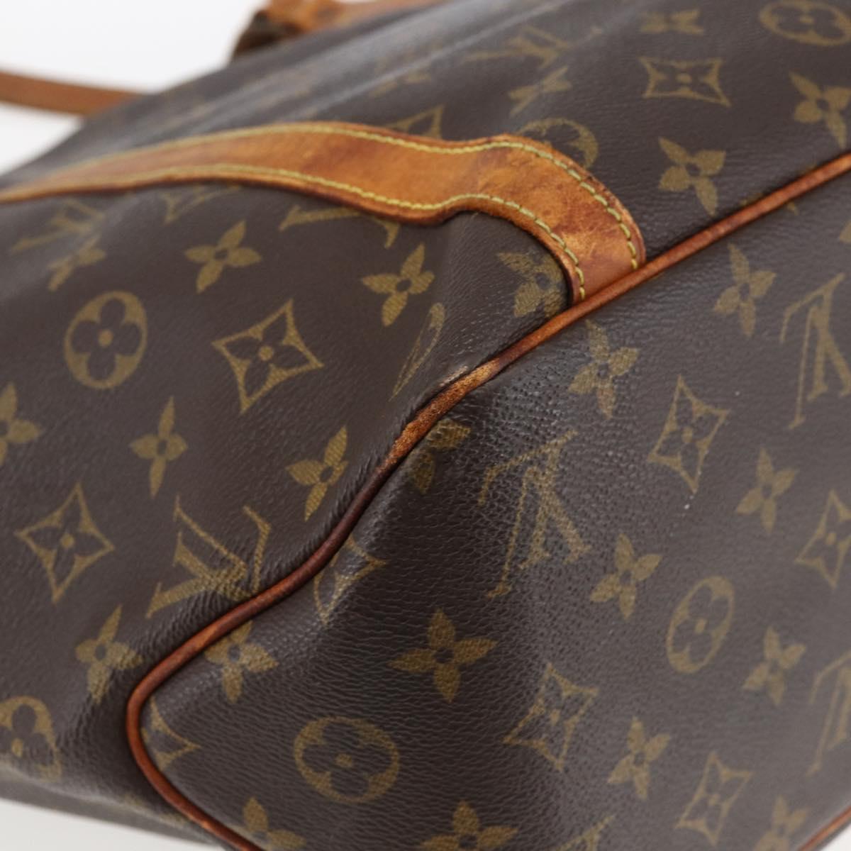 LOUIS VUITTON Monogram Sac Shopping Tote Bag M51108 LV Auth 171034