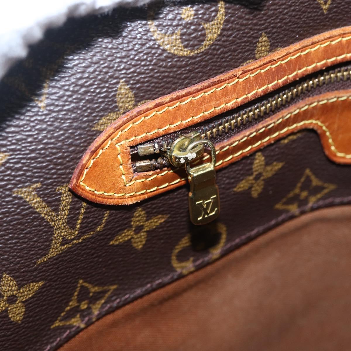 LOUIS VUITTON Monogram Sac Shopping Tote Bag M51108 LV Auth 171034