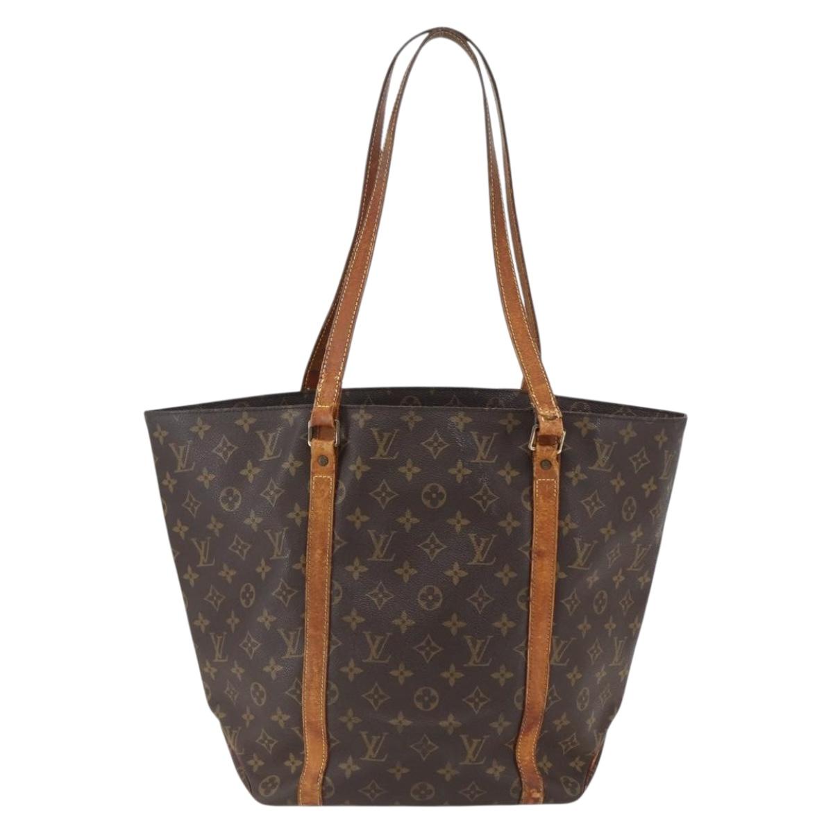 LOUIS VUITTON Monogram Sac Shopping Tote Bag M51108 LV Auth 171034