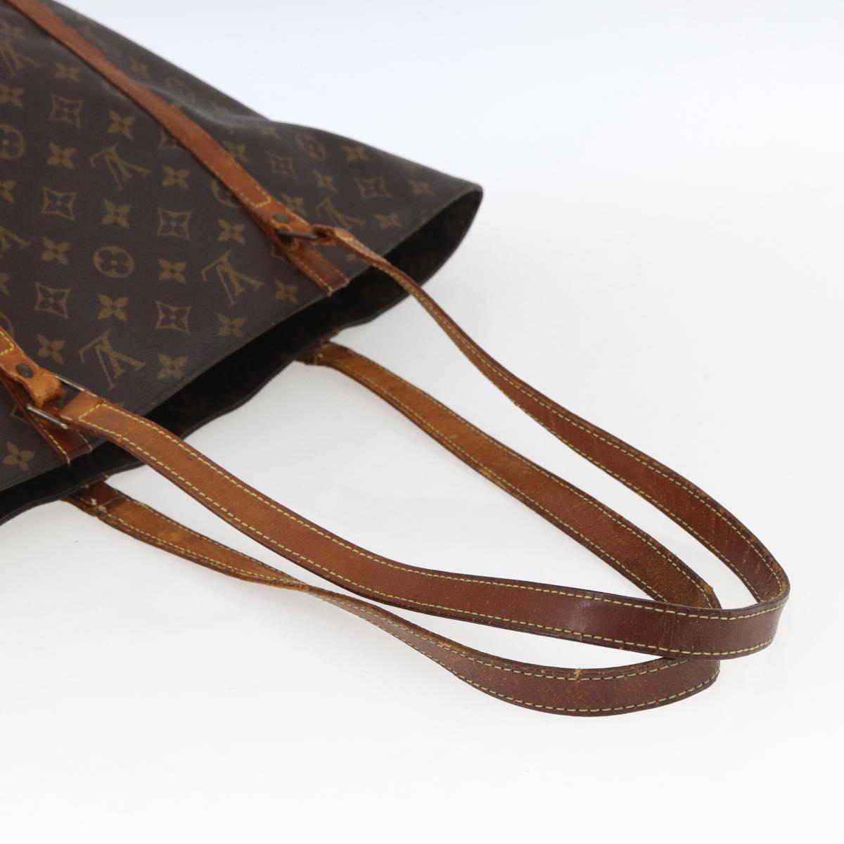 LOUIS VUITTON Monogram Sac Shopping Tote Bag M51108 LV Auth 171034