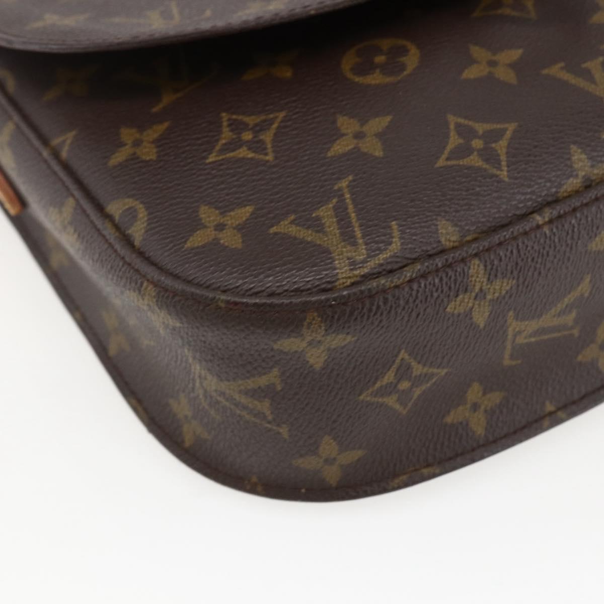 LOUIS VUITTON Monogram Saint Cloud GM Shoulder Bag M51242 LV Auth 171039