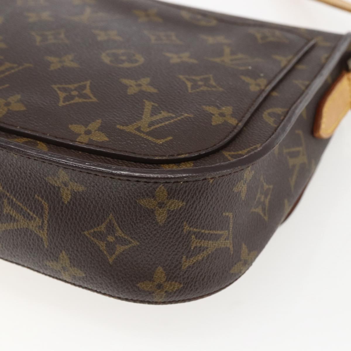 LOUIS VUITTON Monogram Saint Cloud GM Shoulder Bag M51242 LV Auth 171039