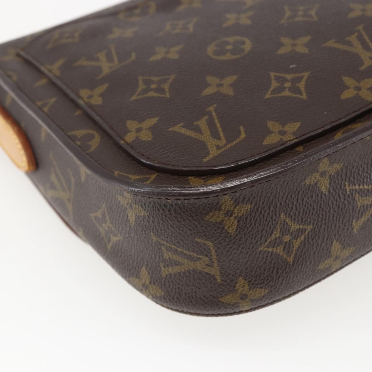 LOUIS VUITTON Monogram Saint Cloud GM Shoulder Bag M51242 LV Auth 171039