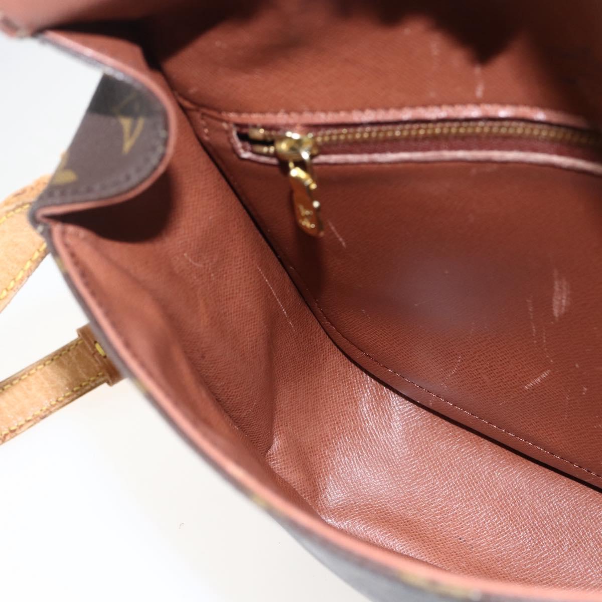 LOUIS VUITTON Monogram Saint Cloud GM Shoulder Bag M51242 LV Auth 171039
