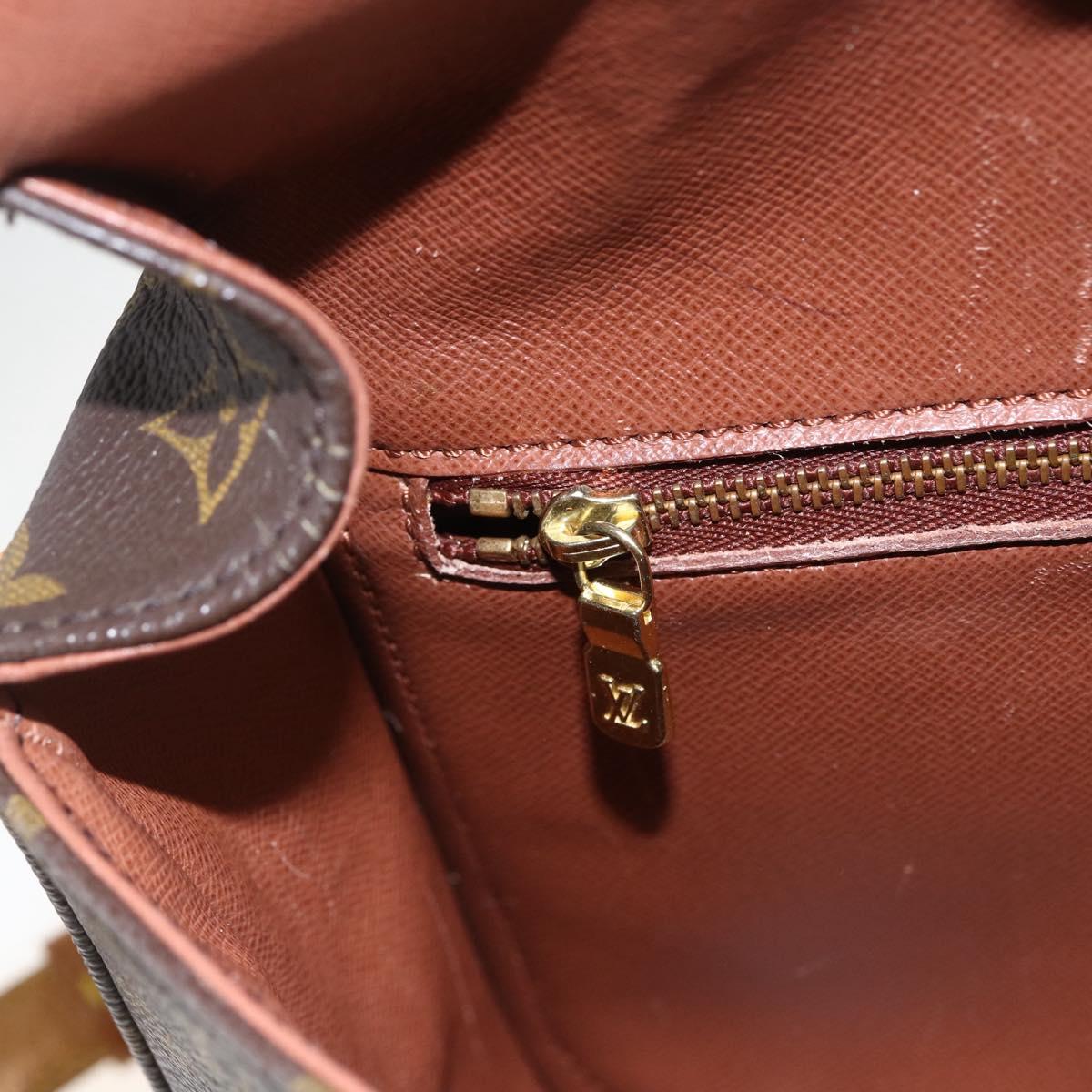 LOUIS VUITTON Monogram Saint Cloud GM Shoulder Bag M51242 LV Auth 171039