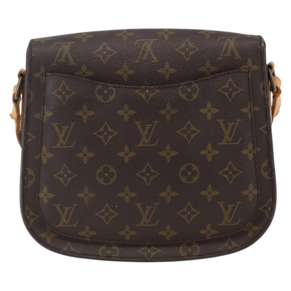 LOUIS VUITTON Monogram Saint Cloud GM Shoulder Bag M51242 LV Auth 171039