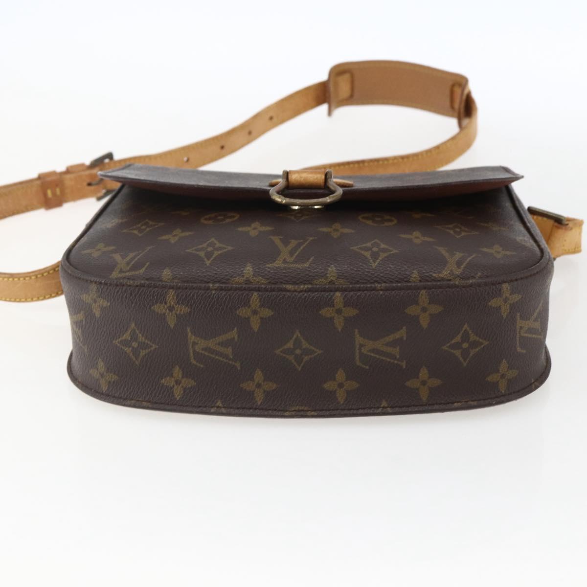 LOUIS VUITTON Monogram Saint Cloud GM Shoulder Bag M51242 LV Auth 171039
