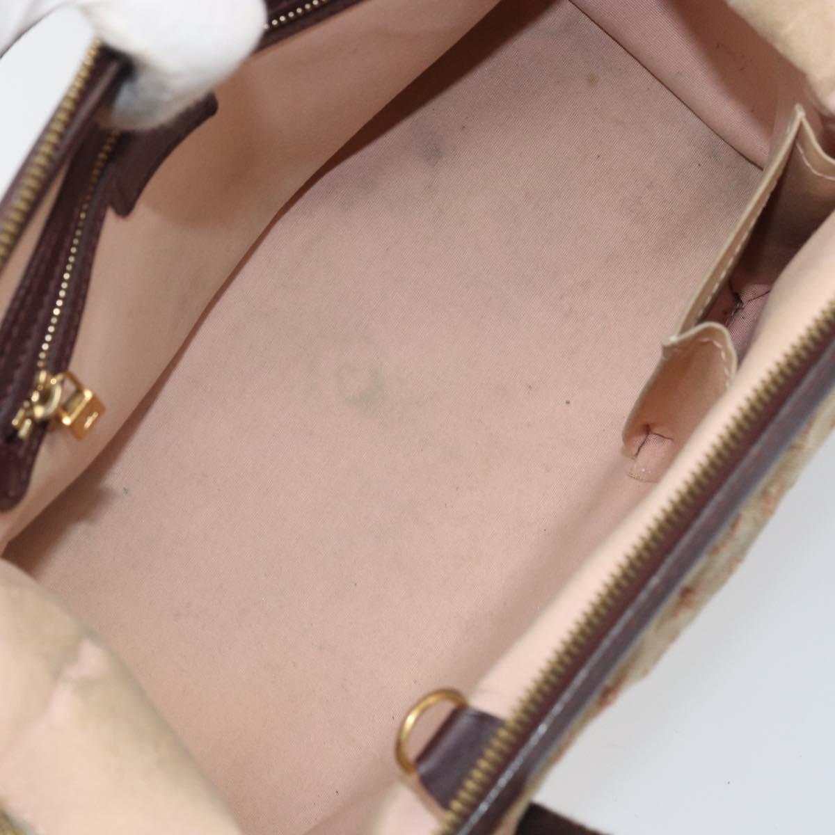 LOUIS VUITTON Monogram Mini Josephine PM Hand Bag Red M92216 LV Auth 171048