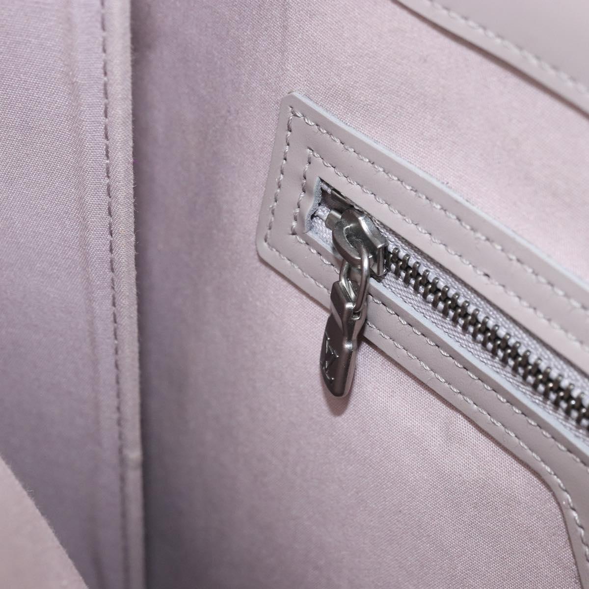 LOUIS VUITTON Epi santropen Shoulder Bag Gray Lilac M5246B LV Auth 171055