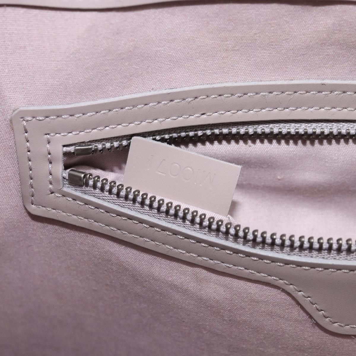 LOUIS VUITTON Epi santropen Shoulder Bag Gray Lilac M5246B LV Auth 171055