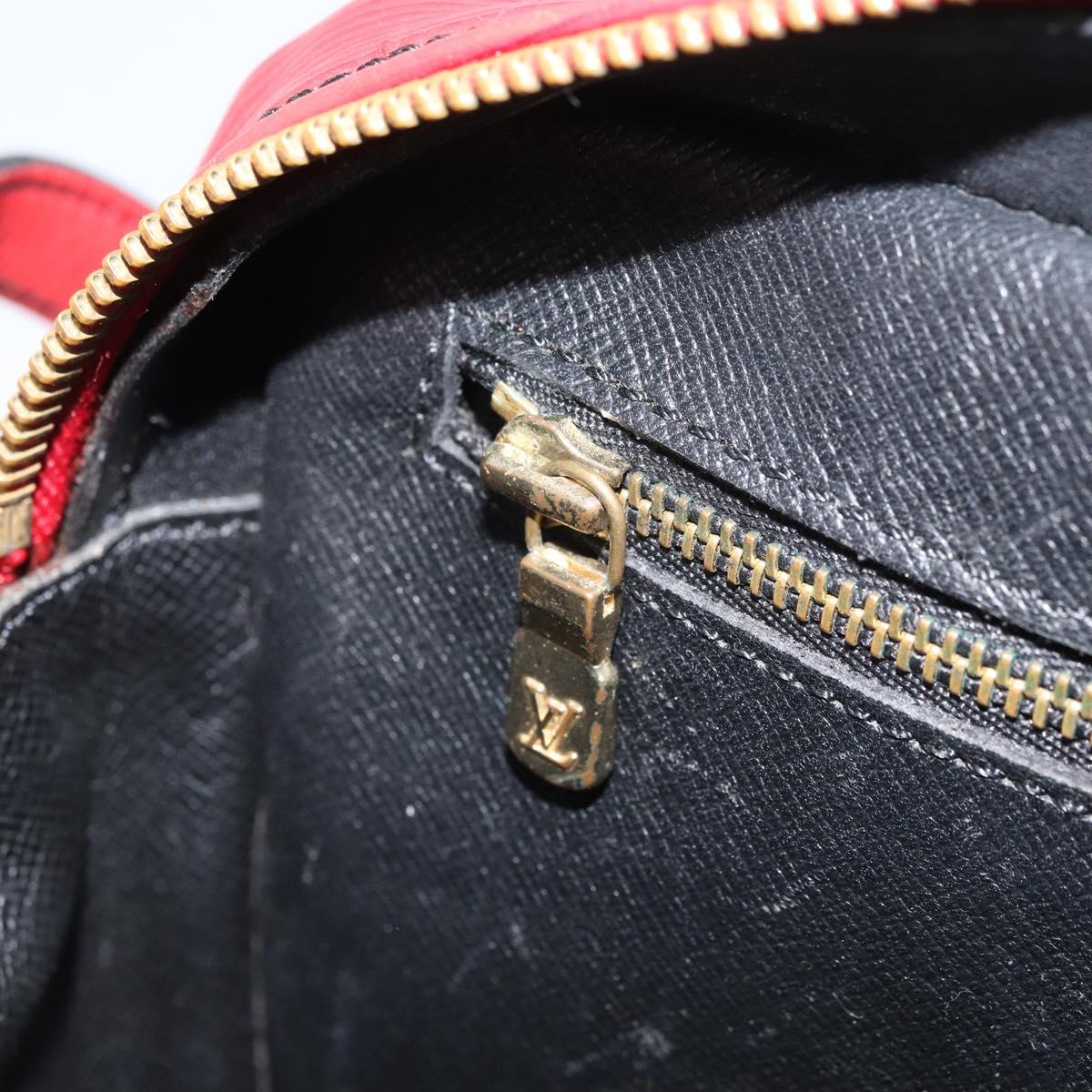 LOUIS VUITTON Epi Jeune Fille MM Shoulder Bag Red M52157 LV Auth 171057
