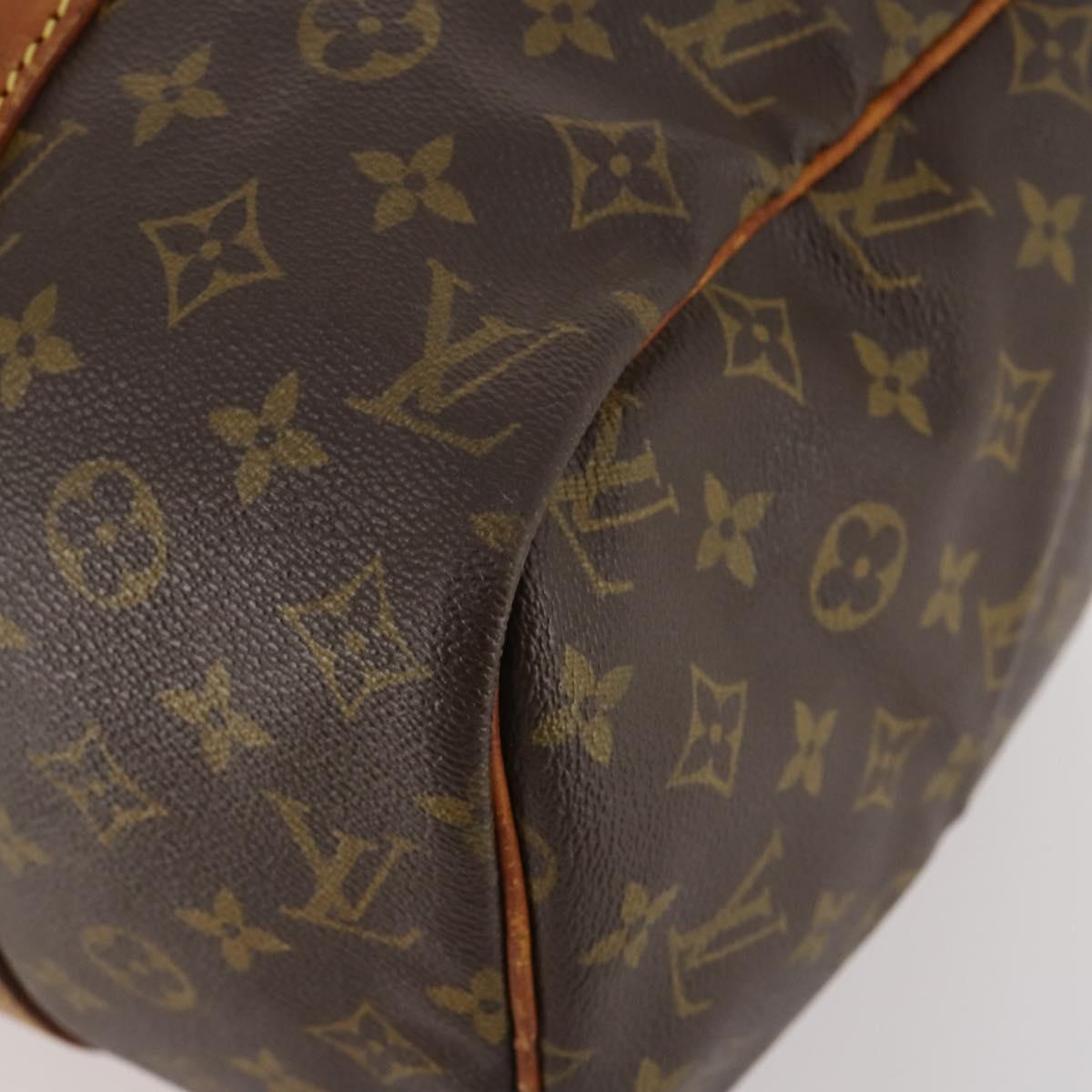 LOUIS VUITTON Monogram Sac Souple 35 Boston Bag M41626 LV Auth 171058