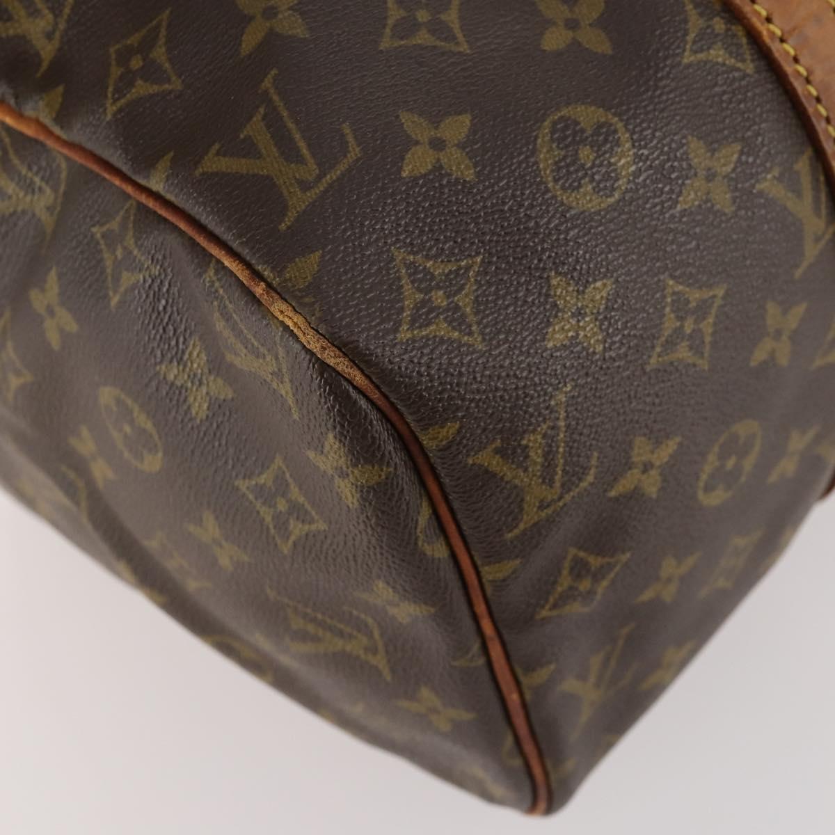 LOUIS VUITTON Monogram Sac Souple 35 Boston Bag M41626 LV Auth 171058