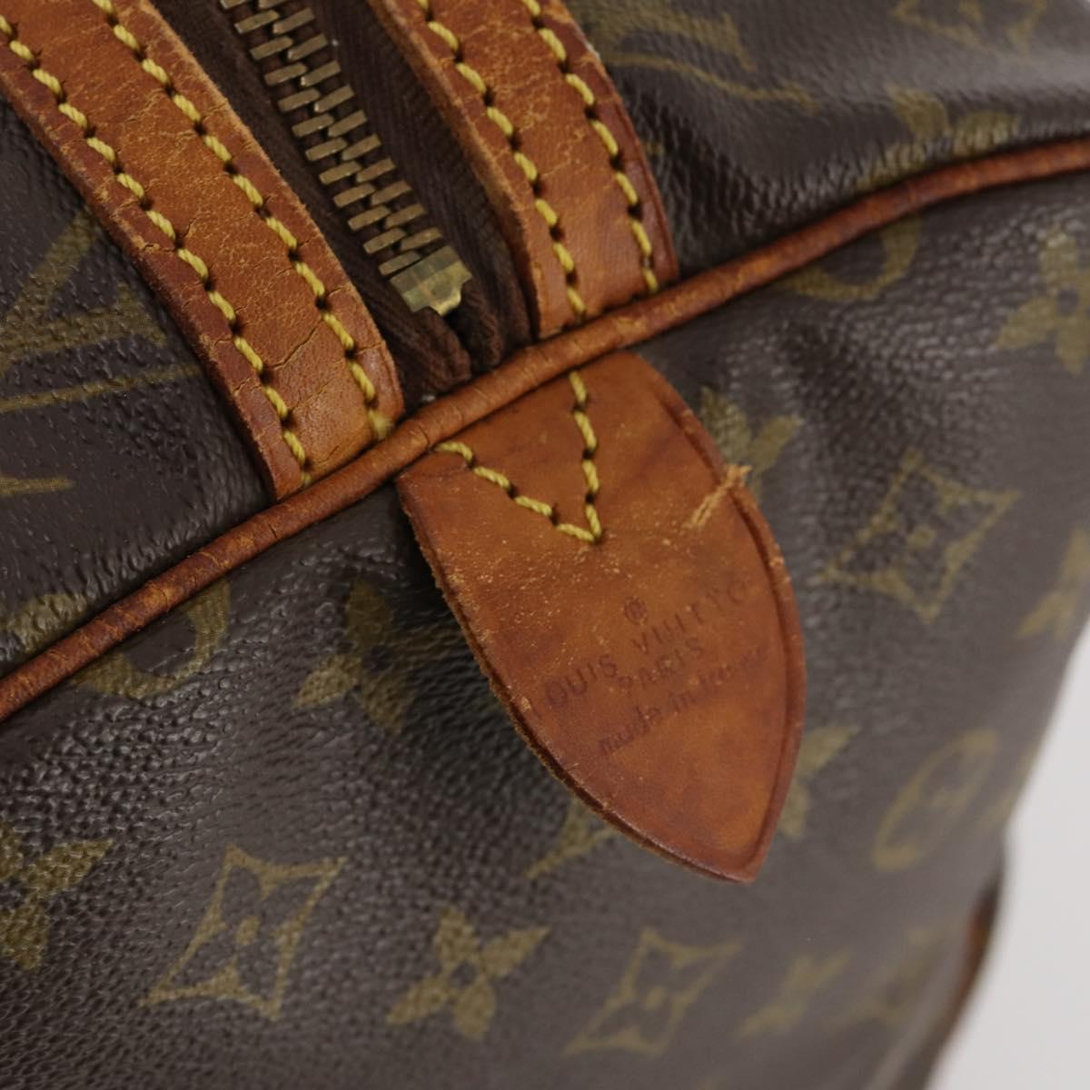LOUIS VUITTON Monogram Sac Souple 35 Boston Bag M41626 LV Auth 171058