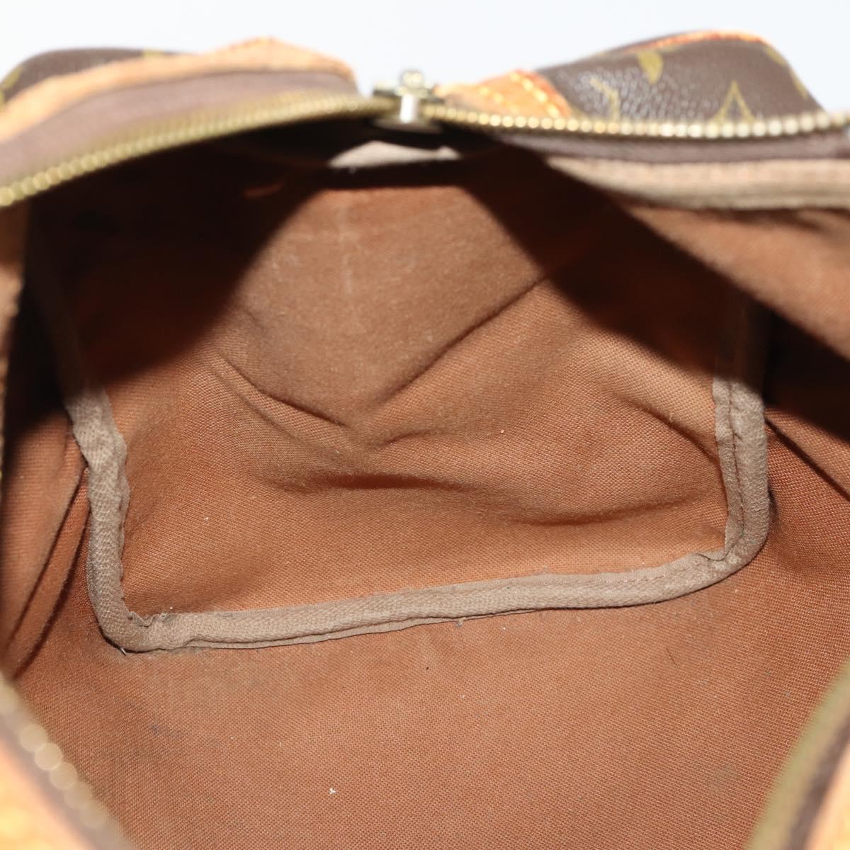 LOUIS VUITTON Monogram Sac Souple 35 Boston Bag M41626 LV Auth 171058