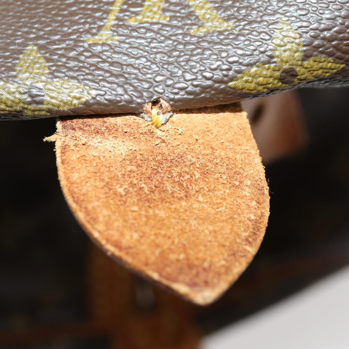 LOUIS VUITTON Monogram Sac Souple 35 Boston Bag M41626 LV Auth 171058