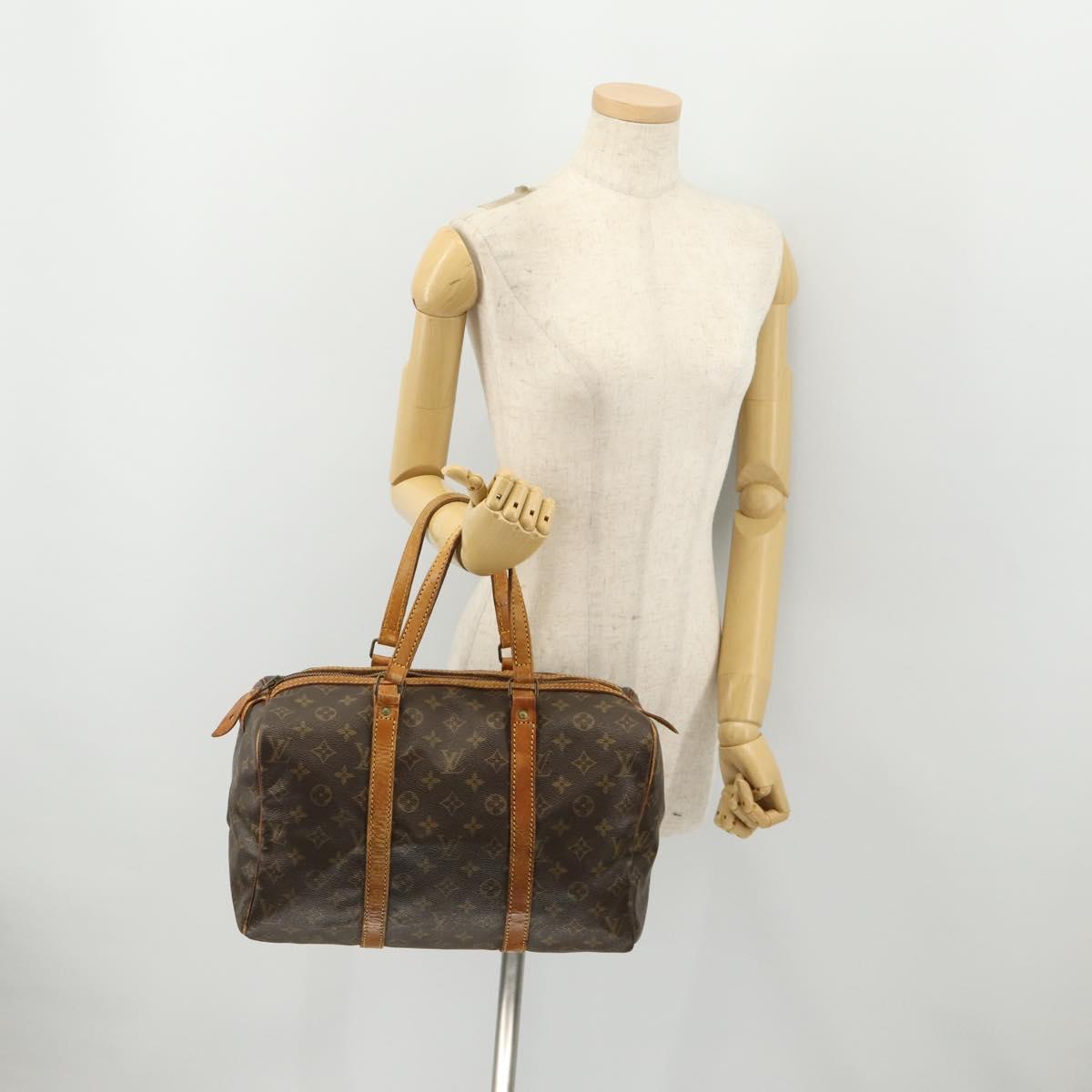 LOUIS VUITTON Monogram Sac Souple 35 Boston Bag M41626 LV Auth 171058