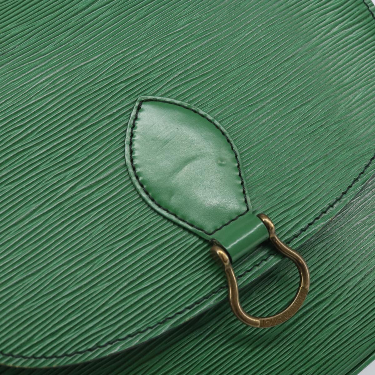 LOUIS VUITTON Epi Saint Cloud GM Shoulder Bag Green M52194 LV Auth 171072