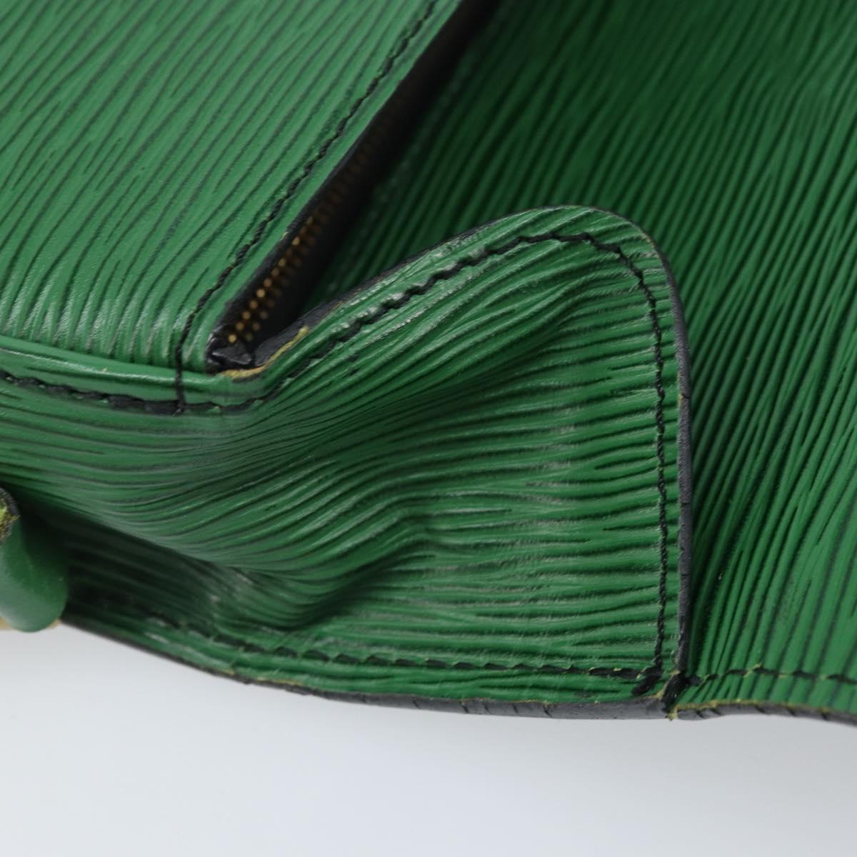 LOUIS VUITTON Epi Saint Cloud GM Shoulder Bag Green M52194 LV Auth 171072