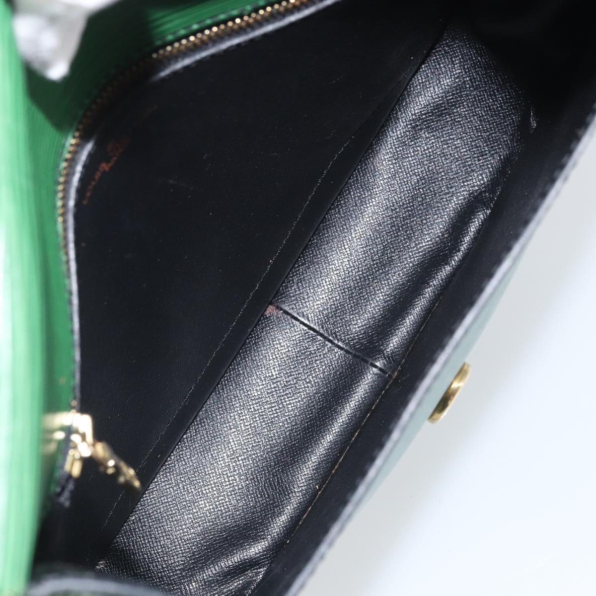 LOUIS VUITTON Epi Saint Cloud GM Shoulder Bag Green M52194 LV Auth 171072