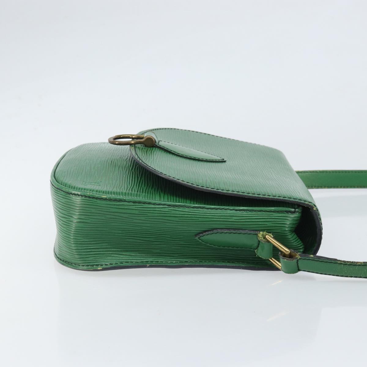 LOUIS VUITTON Epi Saint Cloud GM Shoulder Bag Green M52194 LV Auth 171072