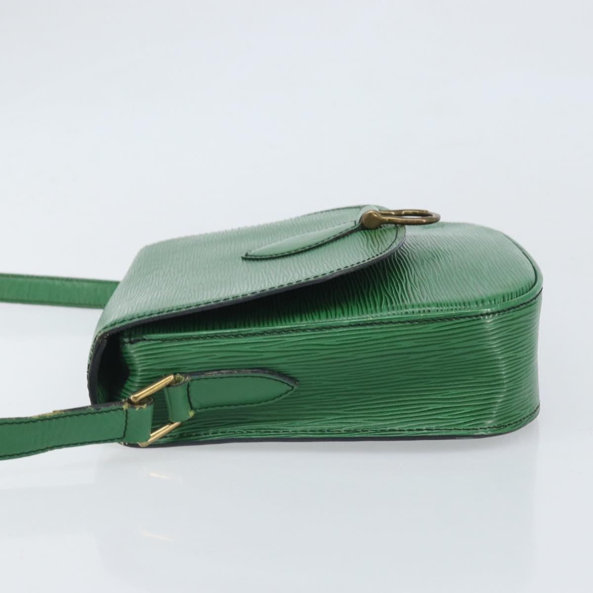 LOUIS VUITTON Epi Saint Cloud GM Shoulder Bag Green M52194 LV Auth 171072
