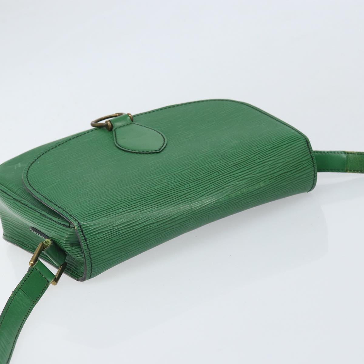 LOUIS VUITTON Epi Saint Cloud GM Shoulder Bag Green M52194 LV Auth 171072