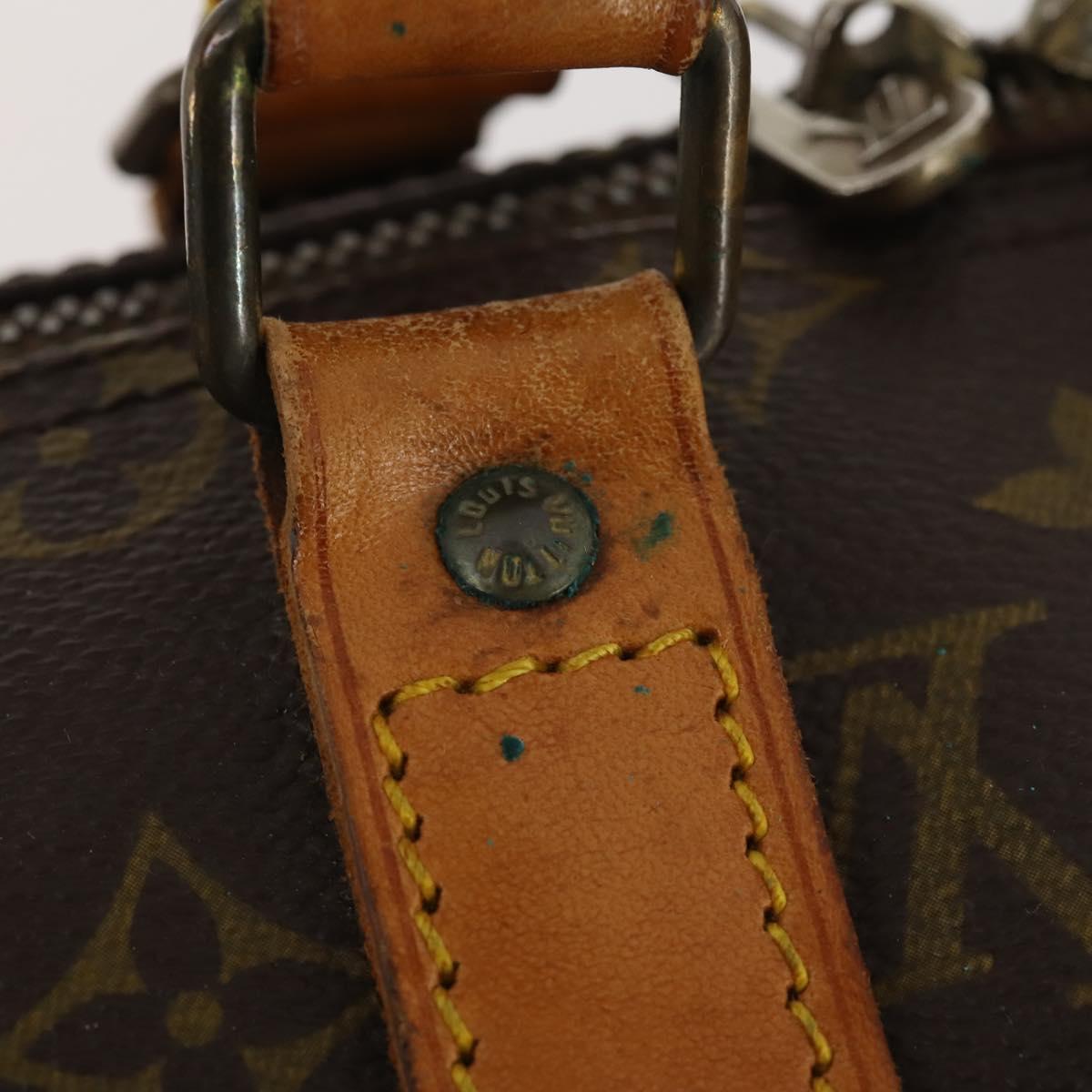 LOUIS VUITTON Monogram Keepall 45 Boston Bag M41428 LV Auth 171076