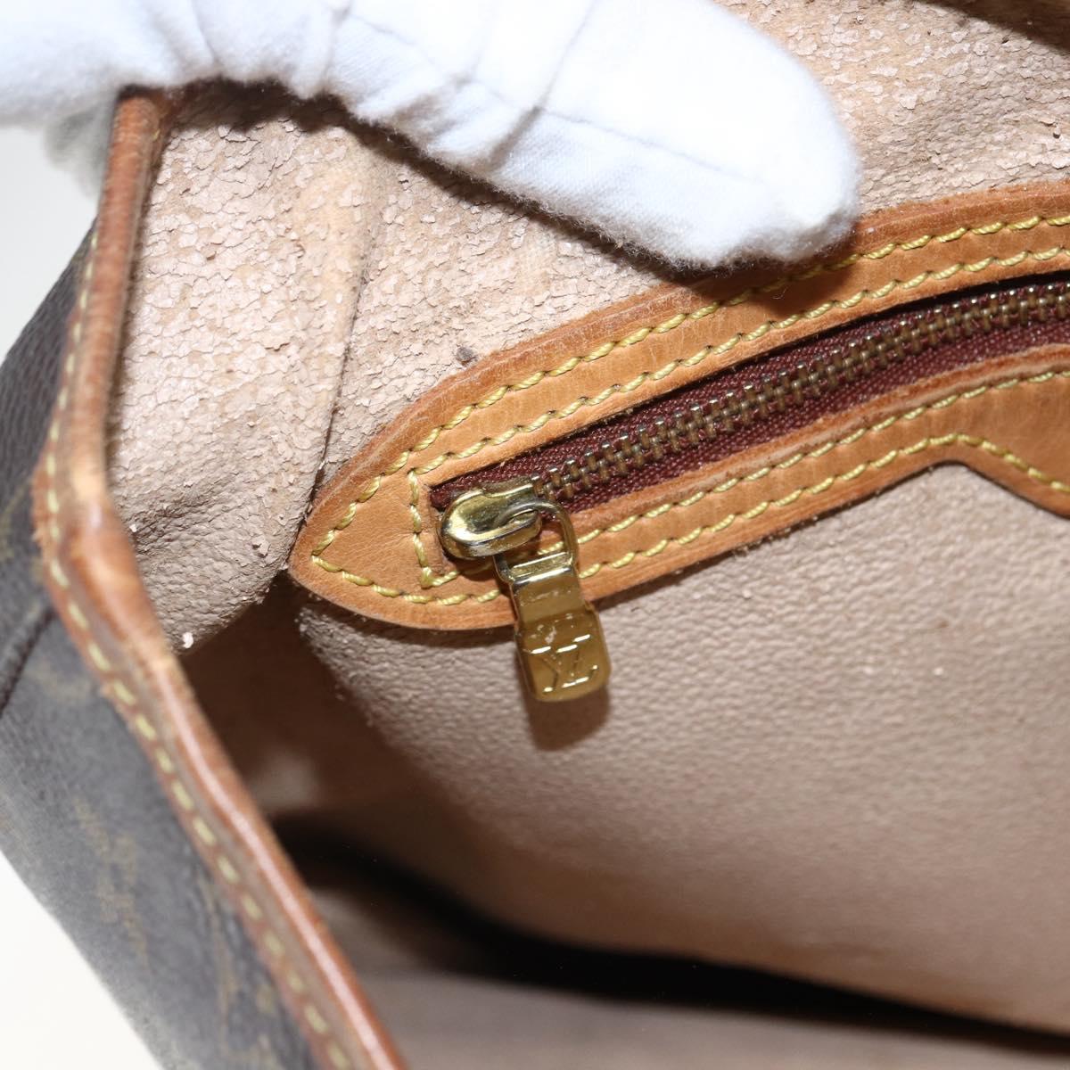 LOUIS VUITTON Monogram Bucket GM Shoulder Bag M42236 LV Auth 171077