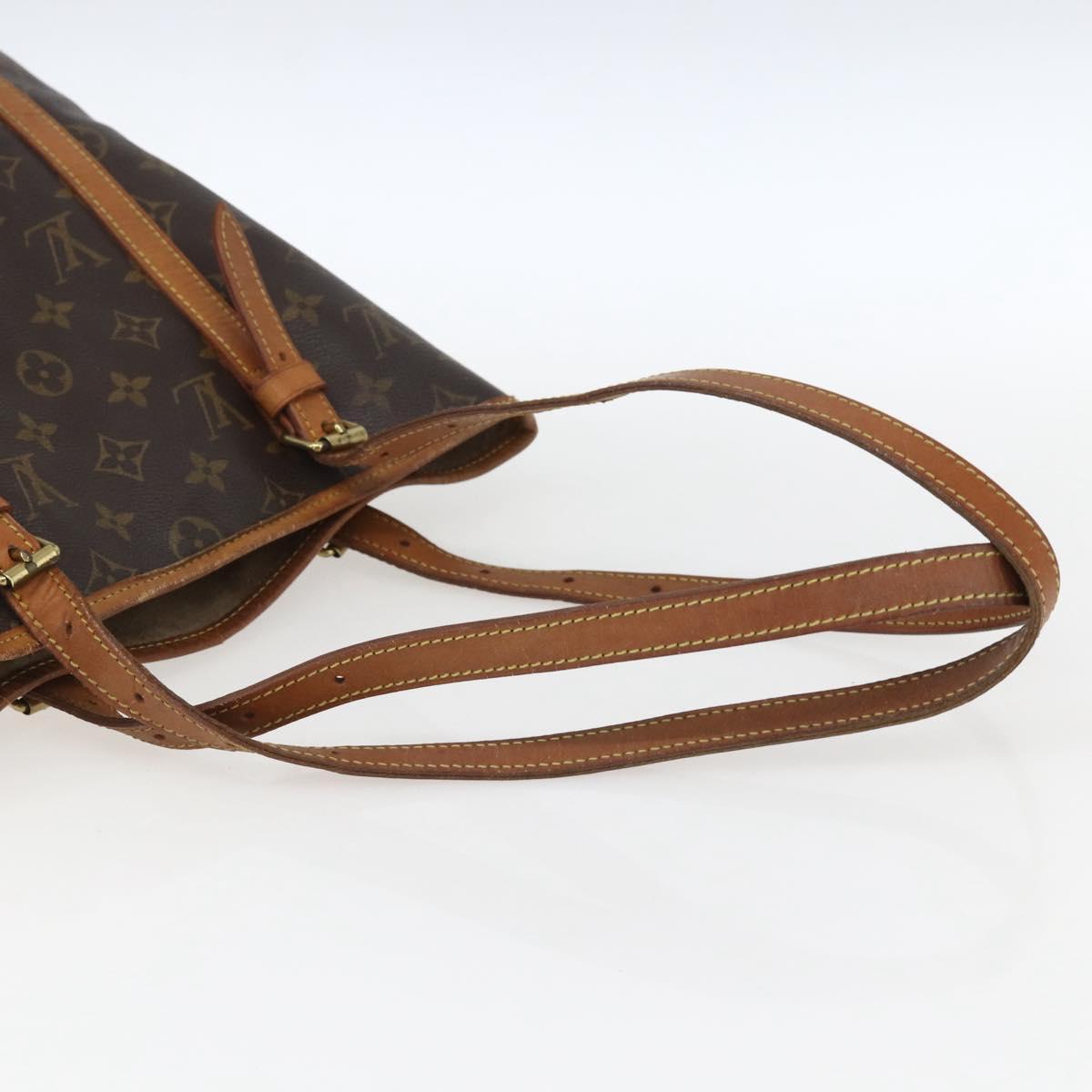 LOUIS VUITTON Monogram Bucket GM Shoulder Bag M42236 LV Auth 171077